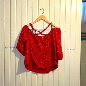 Lucky Brand Off-Shoulder Top